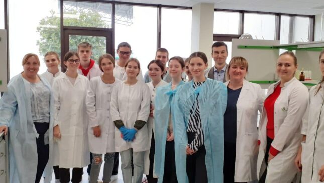 Biotechnology students of Lviv Polytechnic visited TBF Group